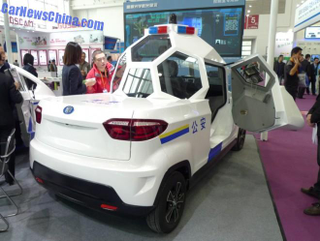 Illustration for article titled These Absurd Chinese Cop Cars Look Like Homer Simpson's Designs
